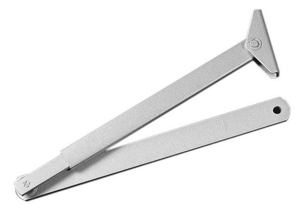 Assa Abloy kraftig normal arm L197, sølv (930049)