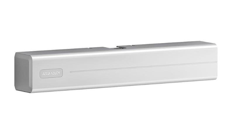 DC640 friløbsdørluk u/arm Sølv