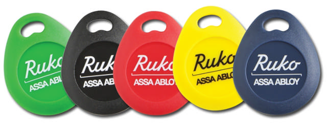 Ruko Adgangsbrik, Dual UID, 1k Mifare Rød