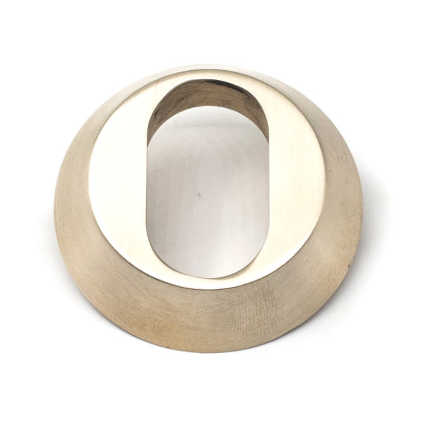 Randi cylinderring - Børstet mess - Udv. 7 mm