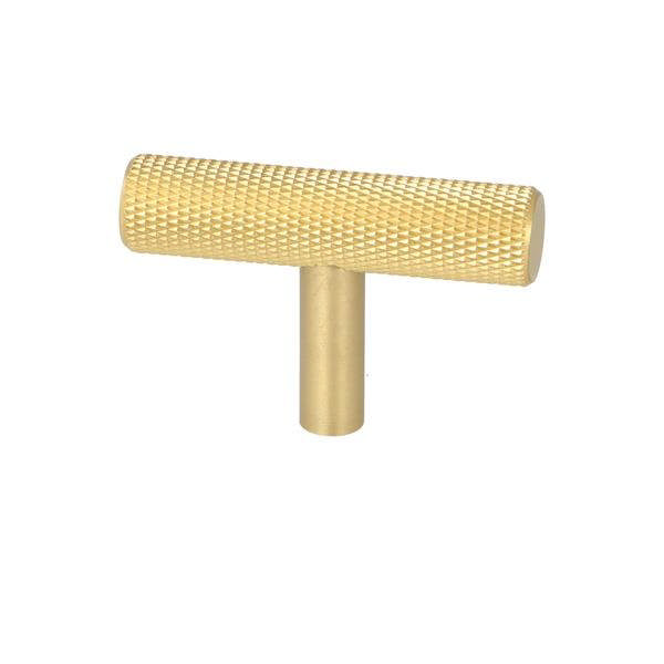 T-Greb Grip, ø12x50mm Satineret Messing
