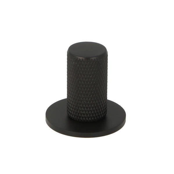 Møbelknop Grip ø14x25mm Sort