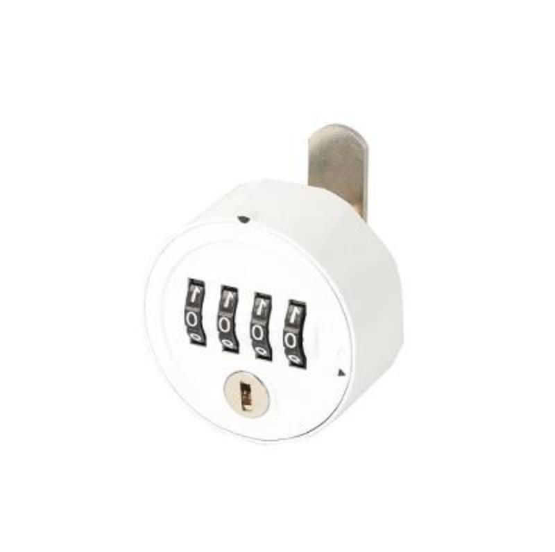 Siso furniture lock with code M500, white