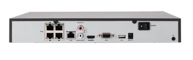 ABUS komplet sæt med NVR og 2 PoE mini-tube-kameraer