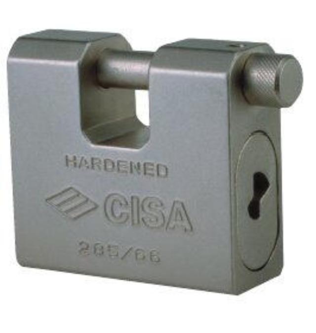 CISA Container lock 75 mm with system
