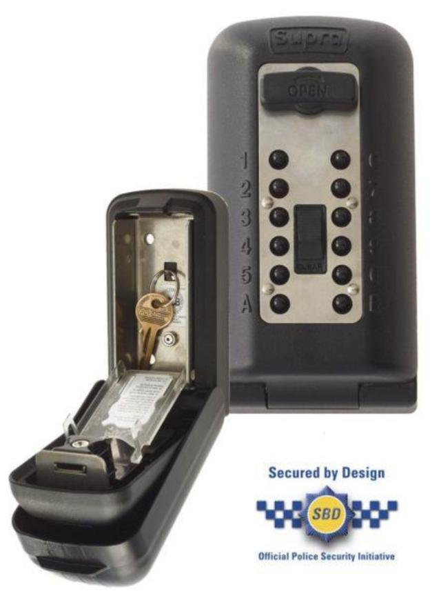 KeySafe nøgleboks P500 m. alarm