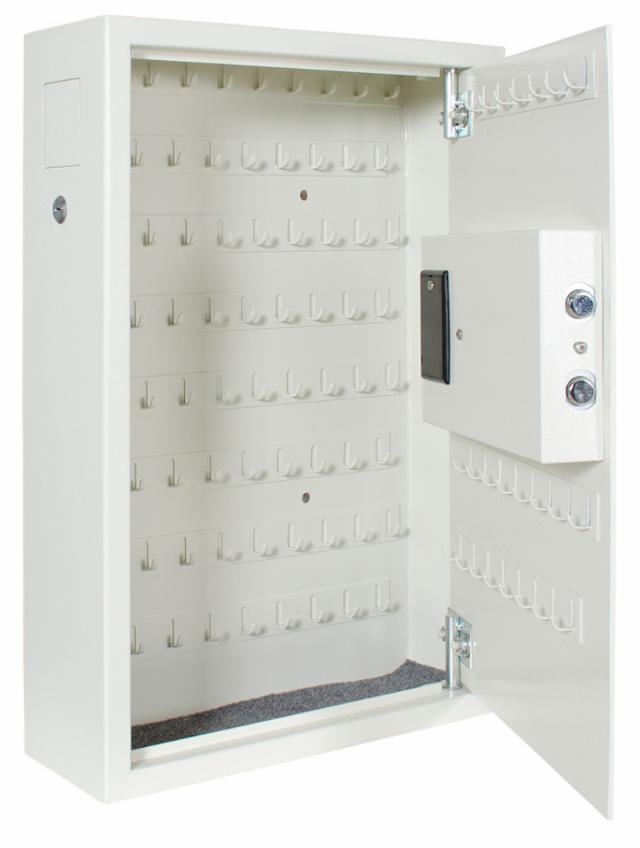 Profsafe key cabinet with 101 hooks with code lock
