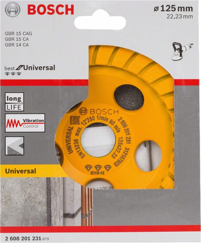Bosch diamantkopskive UNIVERSAL 125 mm