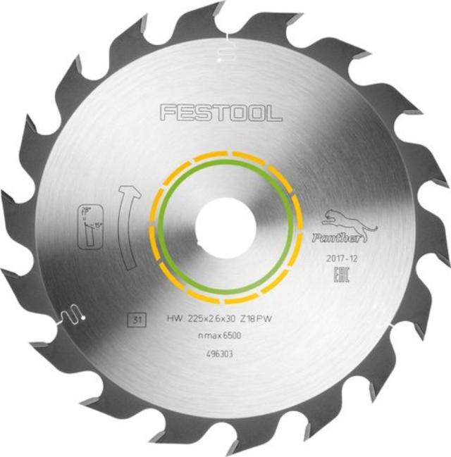 Festool Panther-savklinge 225x2,6x30 PW18