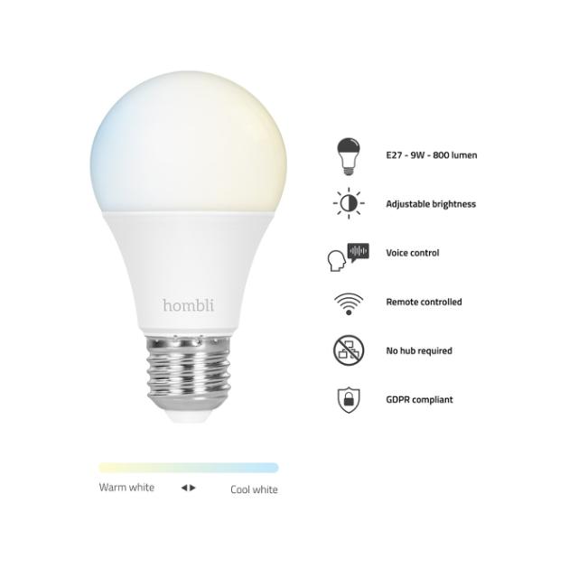 Smart Bulb 9W CCT (E27)