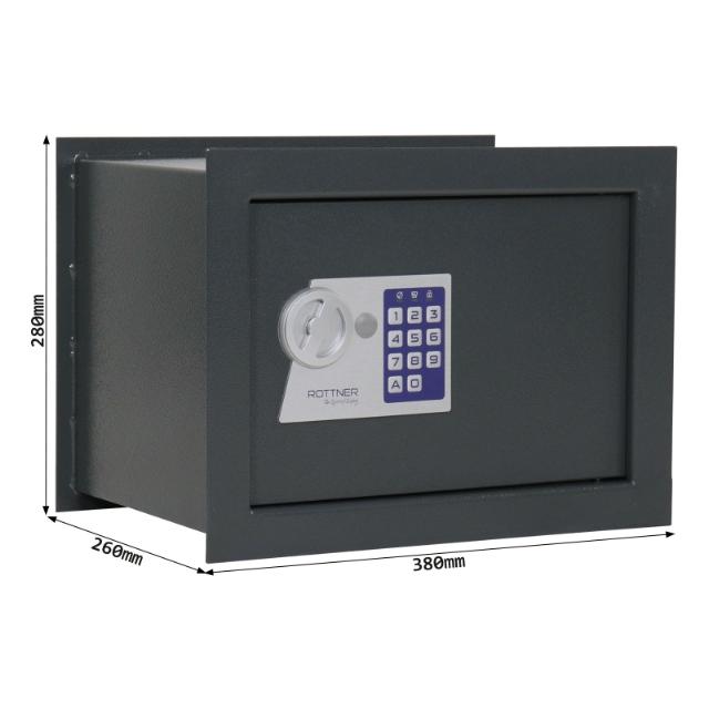 Wallmatic2 built-in box with electrical code and emergency equipment (280x380x260 m
