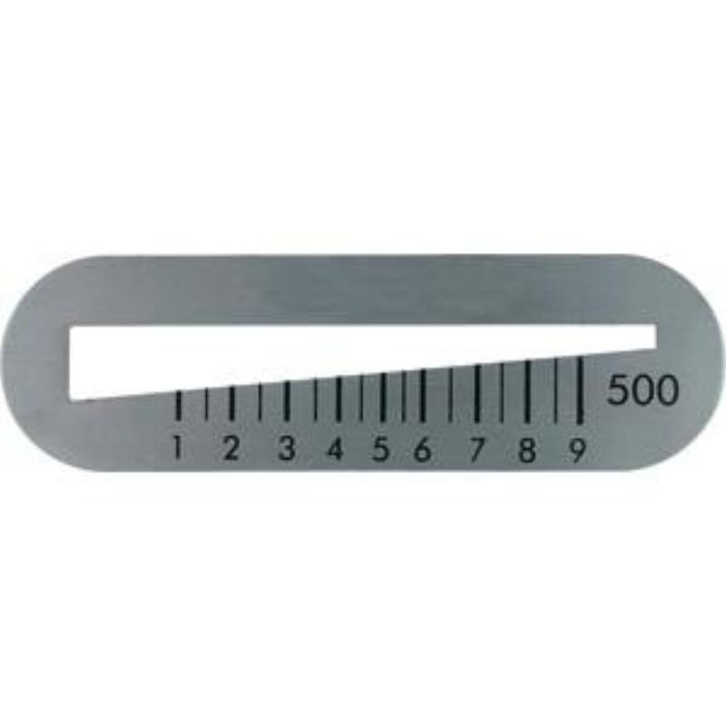 Key gauge for 5 and 6 pin