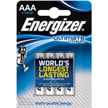 Energizer Ultimate Lithium AAA / E92 / L92 Batterier (4 Stk)