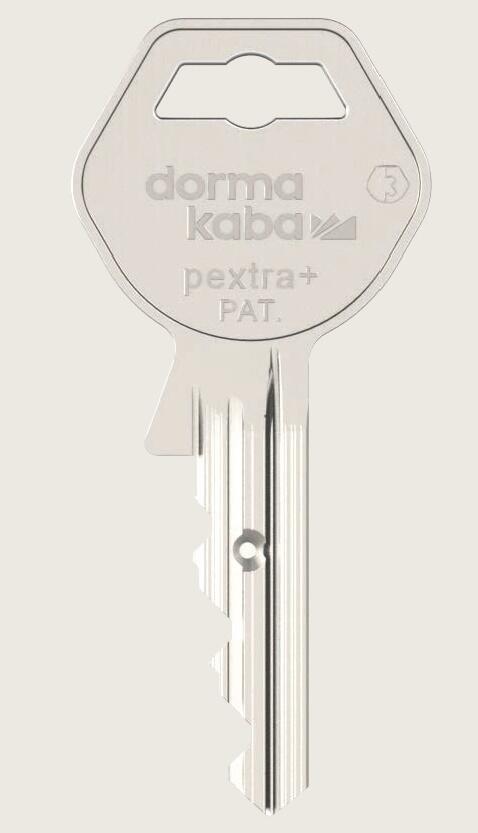 GEGE Pextra nøgle skåret til dit system