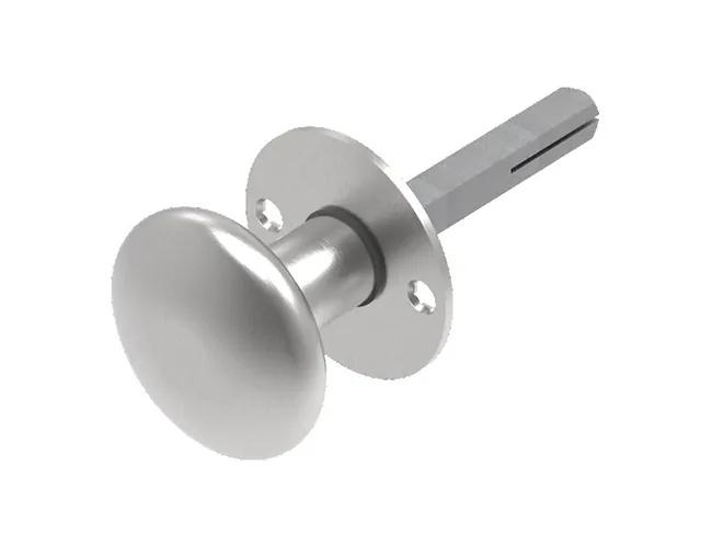 Randi Line 18 door knob, fixed without rosette, 708200AB