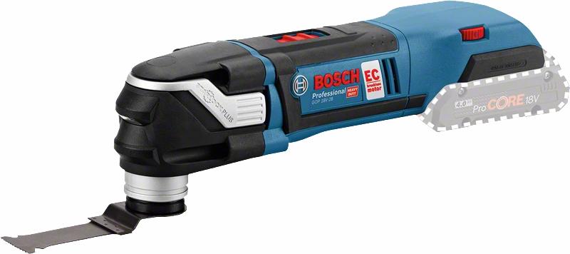 Bosch akku multicutter GOP 18V-28 Solo i pap æske