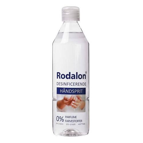 Håndsprit Rodalon 70% uden pumpe, 500 ml
udløb 2025