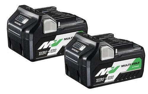 HiKOKI batterisæt 36V 2x36V 2,5Ah multi batterier