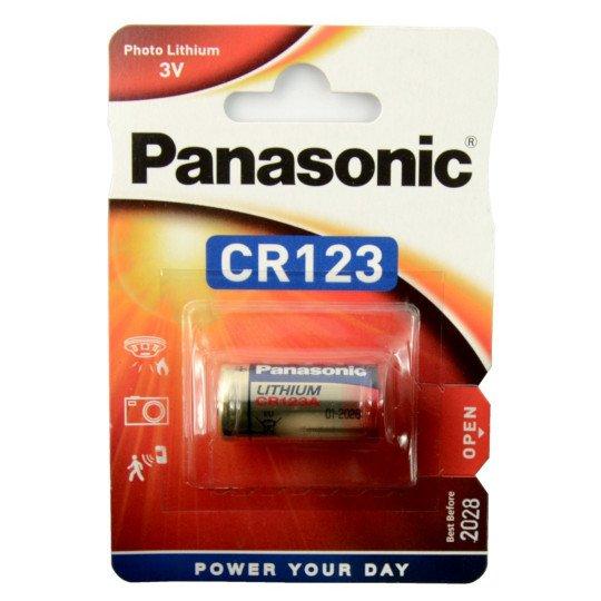 Panasonic CR-123 1 stk sb. pak