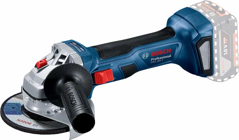 Bosch angle grinder GWS18V-7 125mm solo