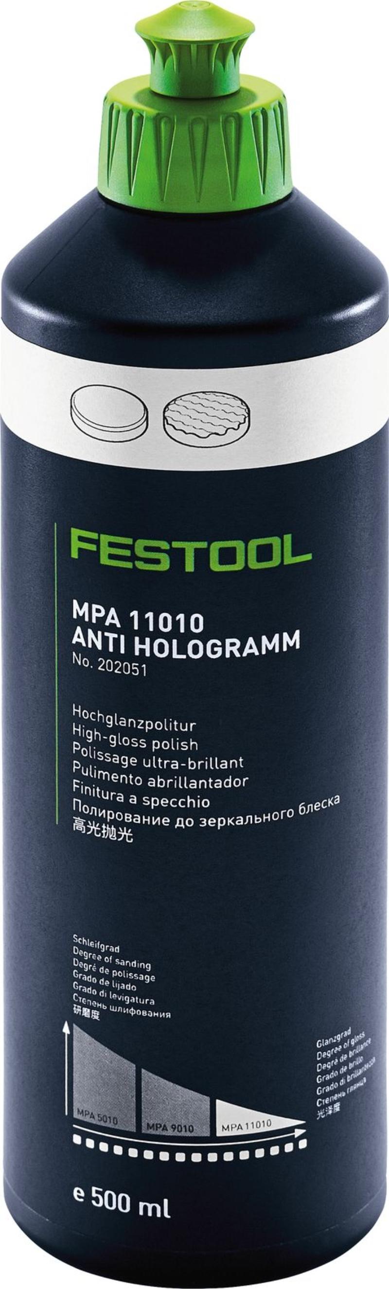 Festool Polermiddel MPA 11010 WH/0,5L
