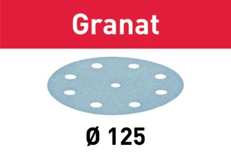 Festool Slibepapir STF D125/8 Granat
