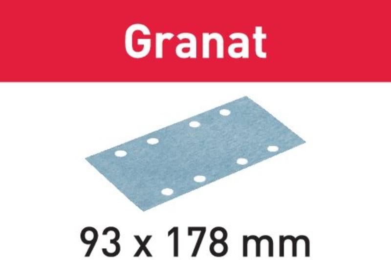 Festool Slibepapir STF 93X178 Granat