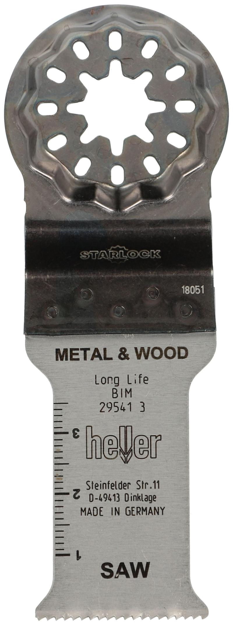 Heller starlock 50x28 mm t/træ og metal, 3 stk.