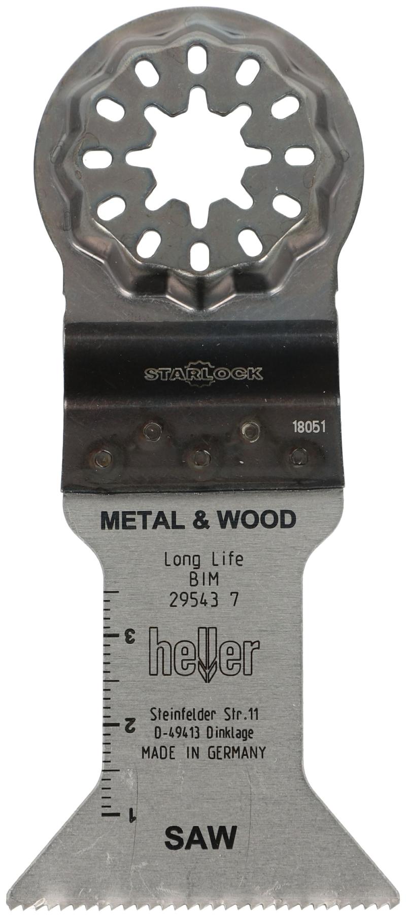 Heller starlock 44x50 mm t/træ og metal, 3 stk.