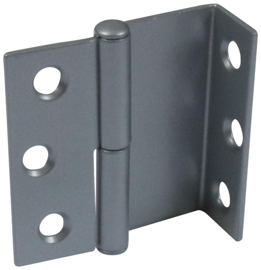 CABINET HINGE 50 MM-17/20 Phosphated Gray Right