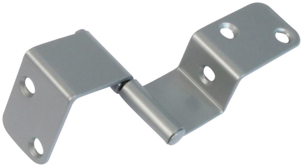 CABINET HINGE 50 MM-20/20 Phosphated Gray Right