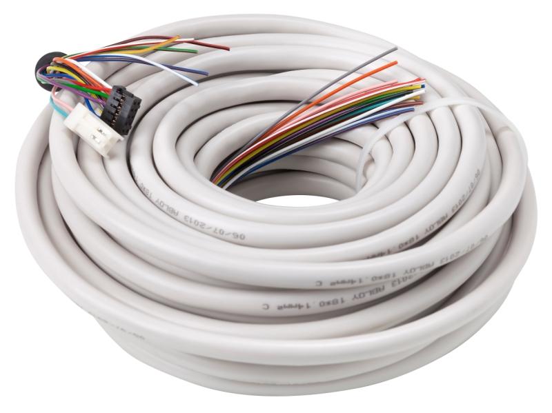 Abloy kabel EA227, 10 meter, (EL595, 495) NY, Sort stik