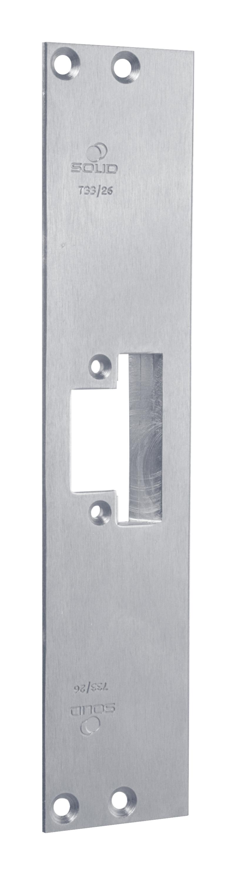 Solid post 733 - 17 mm, electric end plate (971352)